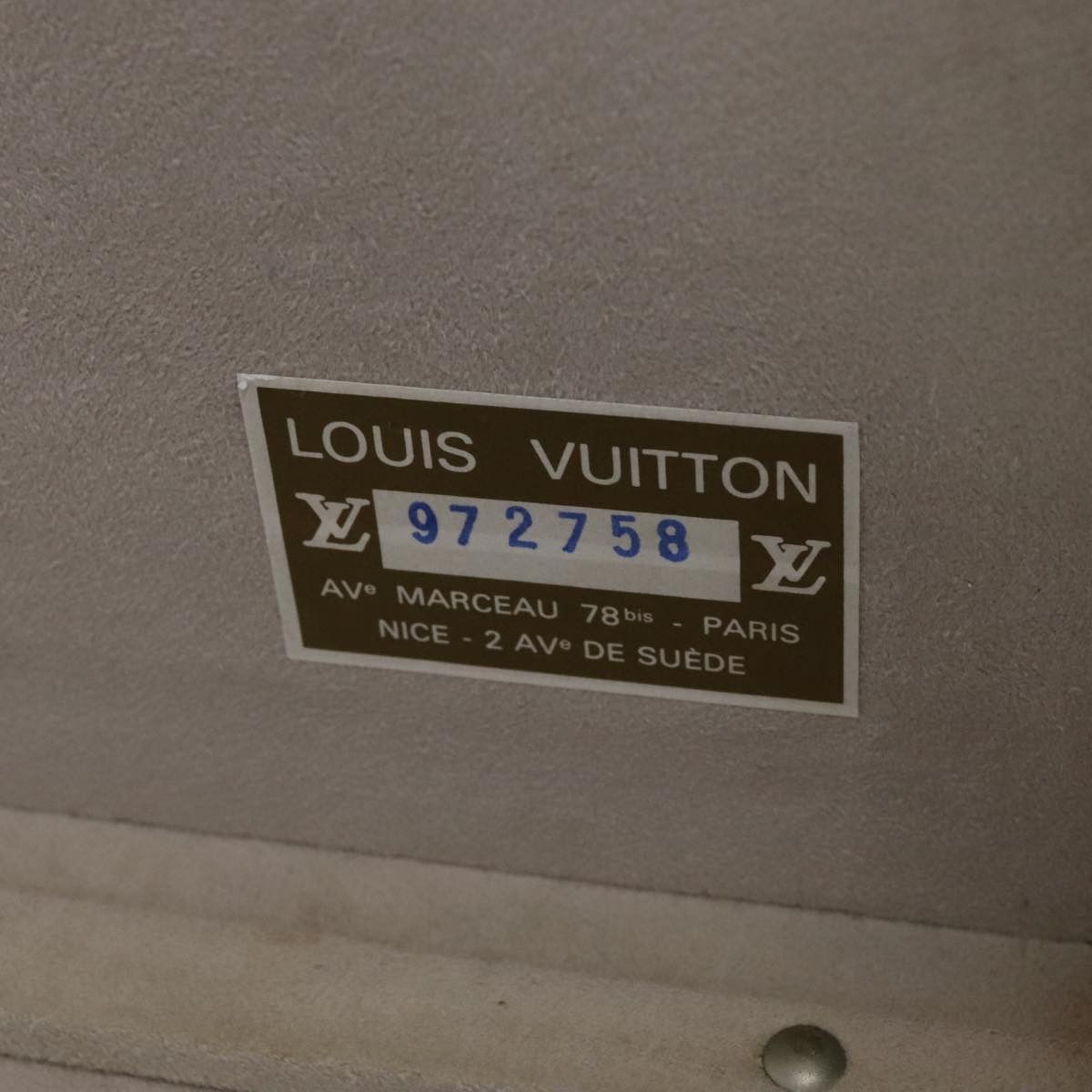 Louis Vuitton Trunk Blue Leather Travel Bag (Pre-Owned) Size ONE SIZE - 15 Thumbnail