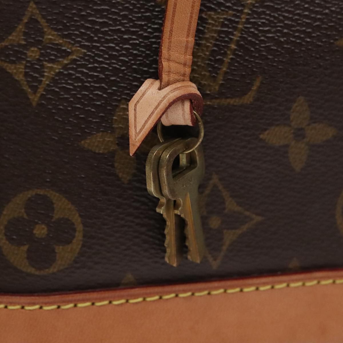 Louis Vuitton Alma Brown Canvas Handbag (Pre-Owned) Size ONE SIZE - 15 Thumbnail