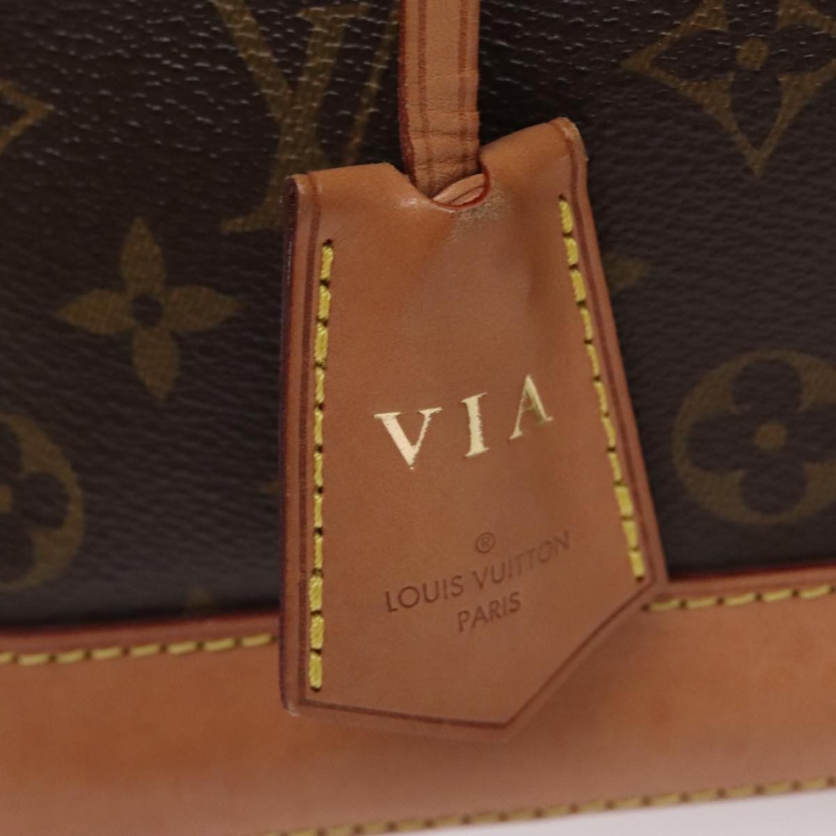 Louis Vuitton Alma Brown Canvas Handbag (Pre-Owned) Size ONE SIZE - 16 Thumbnail
