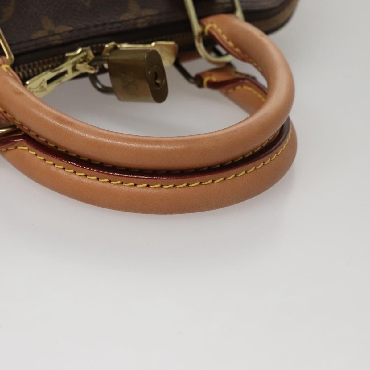 Louis Vuitton Alma Brown Canvas Handbag (Pre-Owned) Size ONE SIZE - 5 Thumbnail