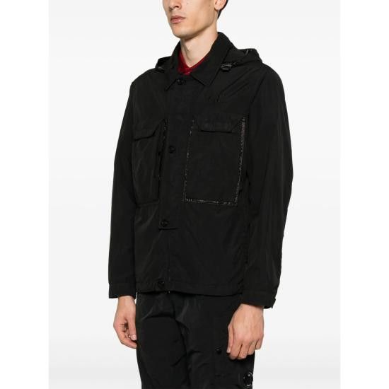 C.P. Company C.P. COMPANY Men Jacket MOS090A00 5991G 999 BLACK Size US XL / EU 56 / 4 - 4 Thumbnail