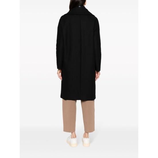 Herno HERNO Women Coats 33344 GC000414D 9300 BLACK Size XL / US 12-14 / IT 48-50 - 4 Thumbnail