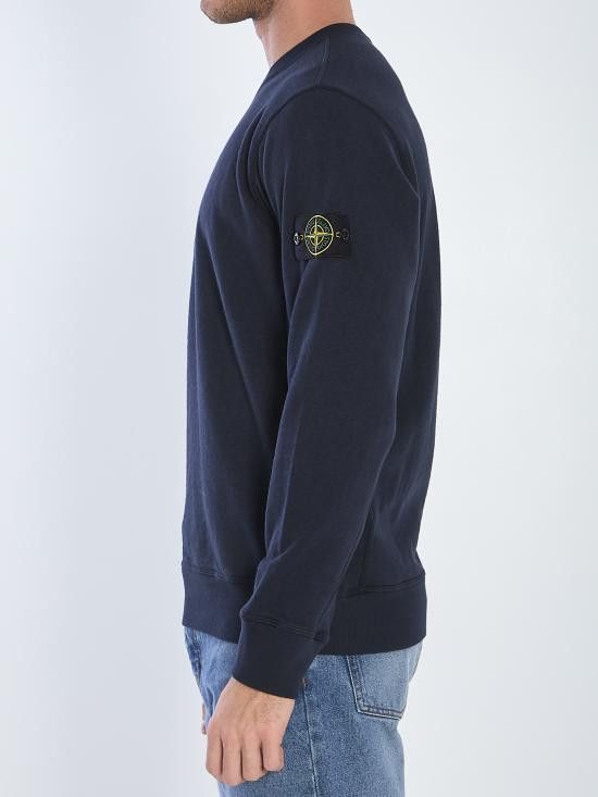 Stone Island STONE ISLAND Men Sweater K1S156100020 BLUE Size US L / EU 52-54 / 3 - 3 Thumbnail
