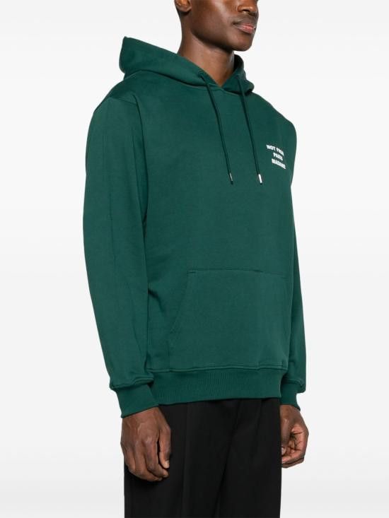 Drole De Monsieur DROLE DE MONSIEUR Men Hoodies PERMHO162 CO127DARKGREEN Green Size US XL / EU 56 / 4 - 2 Thumbnail