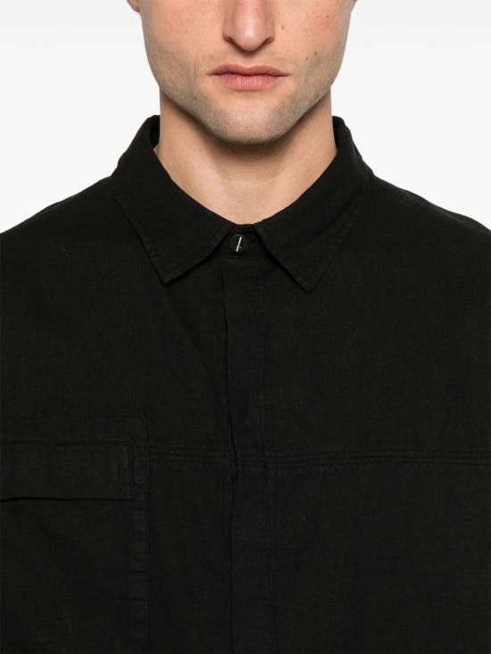 Thom Krom THOM KROM Men Long Tops MH159 BLACK Black Size US L / EU 52-54 / 3 - 3 Thumbnail