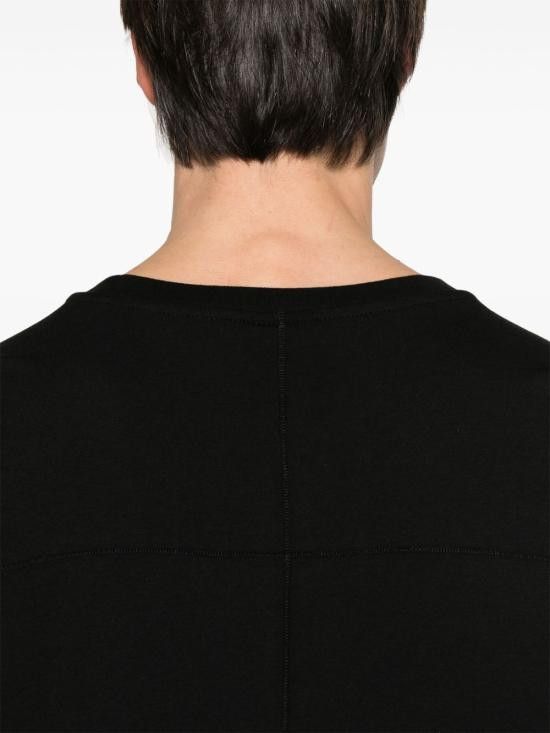 Thom Krom THOM KROM Men T-Shirts MTS841 BLACK Black Size US M / EU 48-50 / 2 - 2 Thumbnail