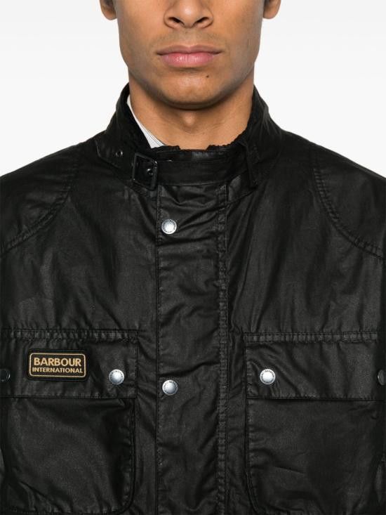 Barbour BARBOUR Men Jacket MWX2455 BK11 Black Size US S / EU 44-46 / 1 - 4 Thumbnail