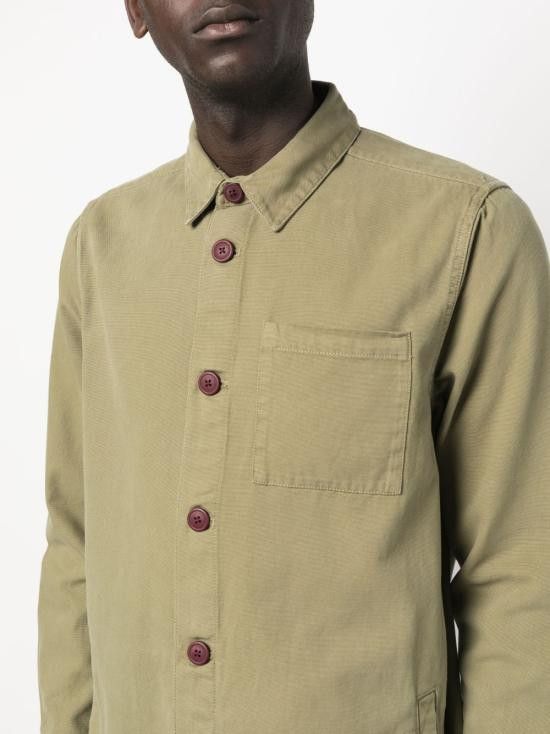 Barbour BARBOUR Men Long Tops MOS0281 OL31 Green Size US M / EU 48-50 / 2 - 2 Thumbnail