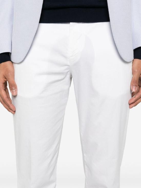 Fay FAY Men Straight Pants NTM8650187 TGURB001 White Size US 33 - 3 Thumbnail