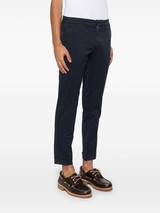 Fay FAY Men Straight Pants NTM8650187 TGURU824 Blue Size US 34 / EU 50 - 3 Thumbnail