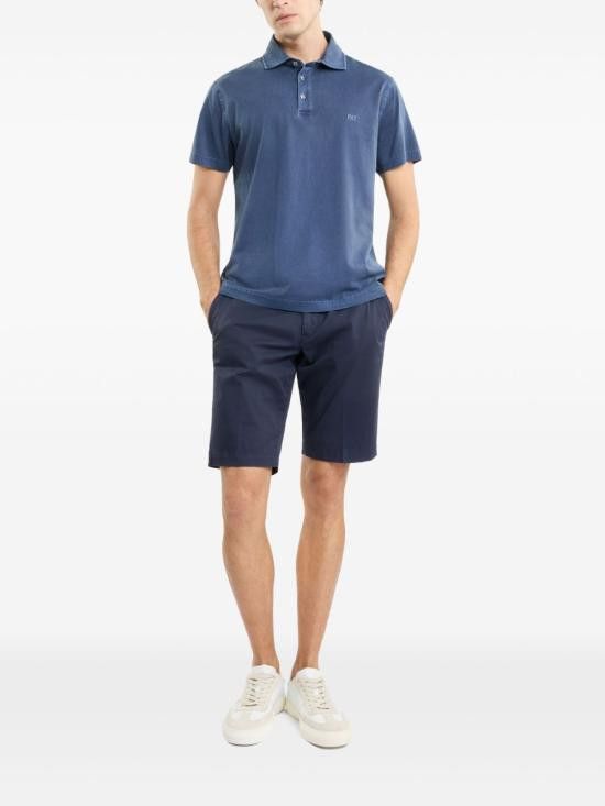 Fay FAY Men T-Shirts NPMB250143 TUY1U811 Blue Size US XXL / EU 58 / 5 - 3 Thumbnail