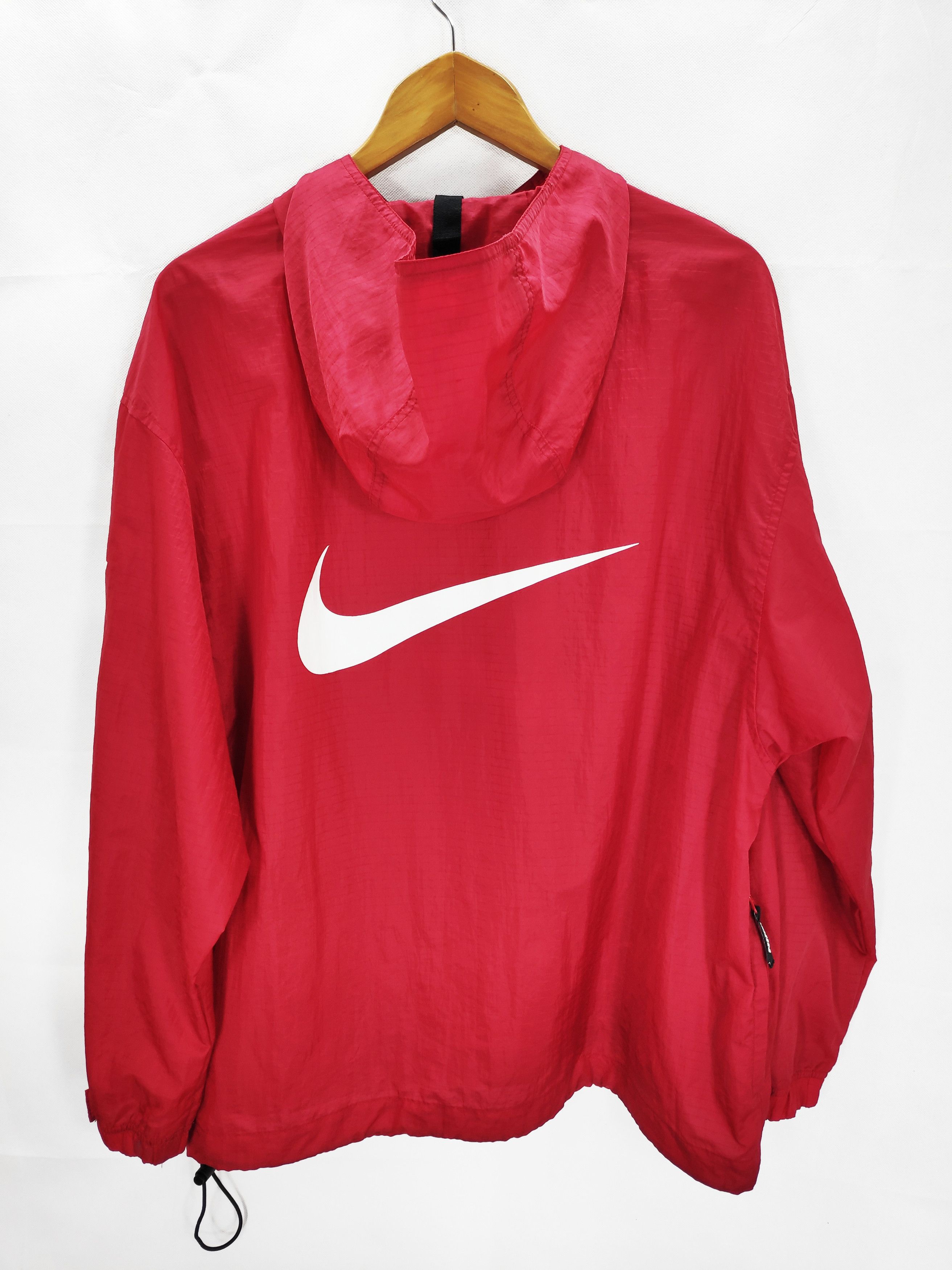 90s NIKE Premier Sport Champion Nike Swoosh Hoodie Pull Over Light
