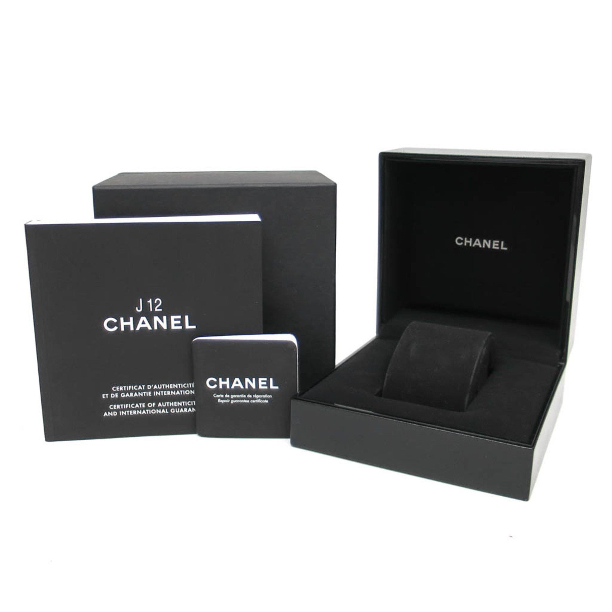 Chanel Polished CHANEL J12 GMT Ceramic Automatic Mens Watch H3102 BF580451 Size ONE SIZE - 6 Thumbnail