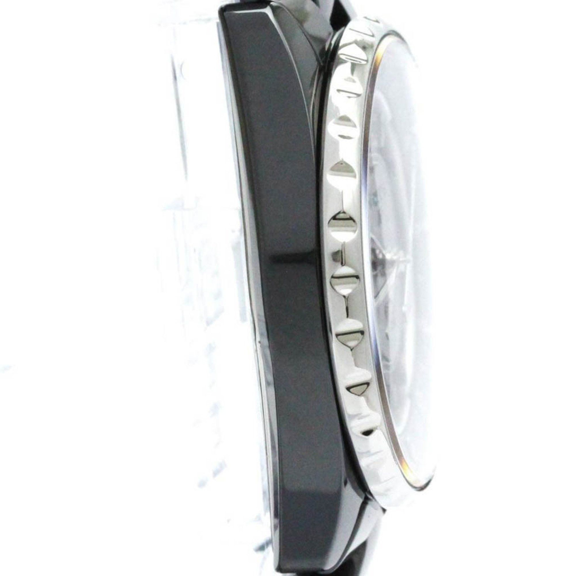 Chanel Polished CHANEL J12 GMT Ceramic Automatic Mens Watch H3102 BF580451 Size ONE SIZE - 9 Thumbnail
