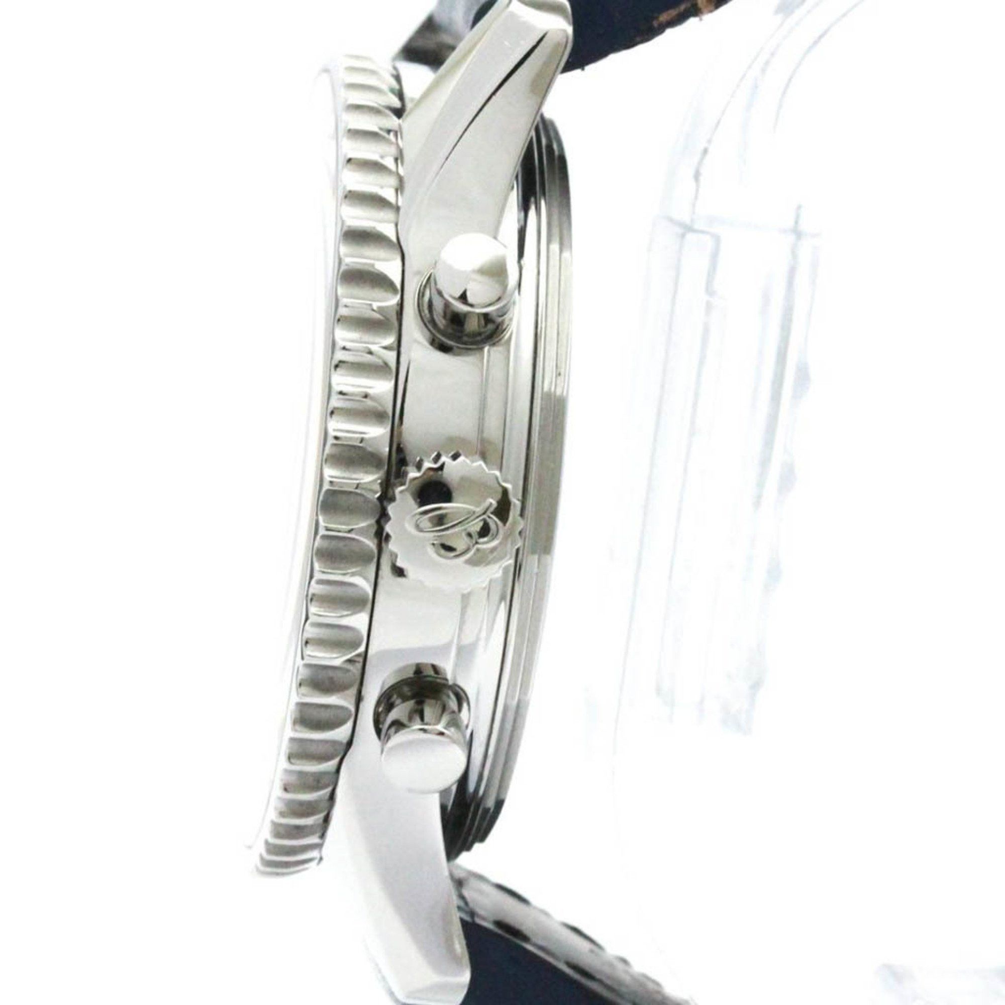 Breitling Polished BREITLING Navitimer Montbrillant Edition Steel Watch A48330 BF580462 Size ONE SIZE - 4 Thumbnail