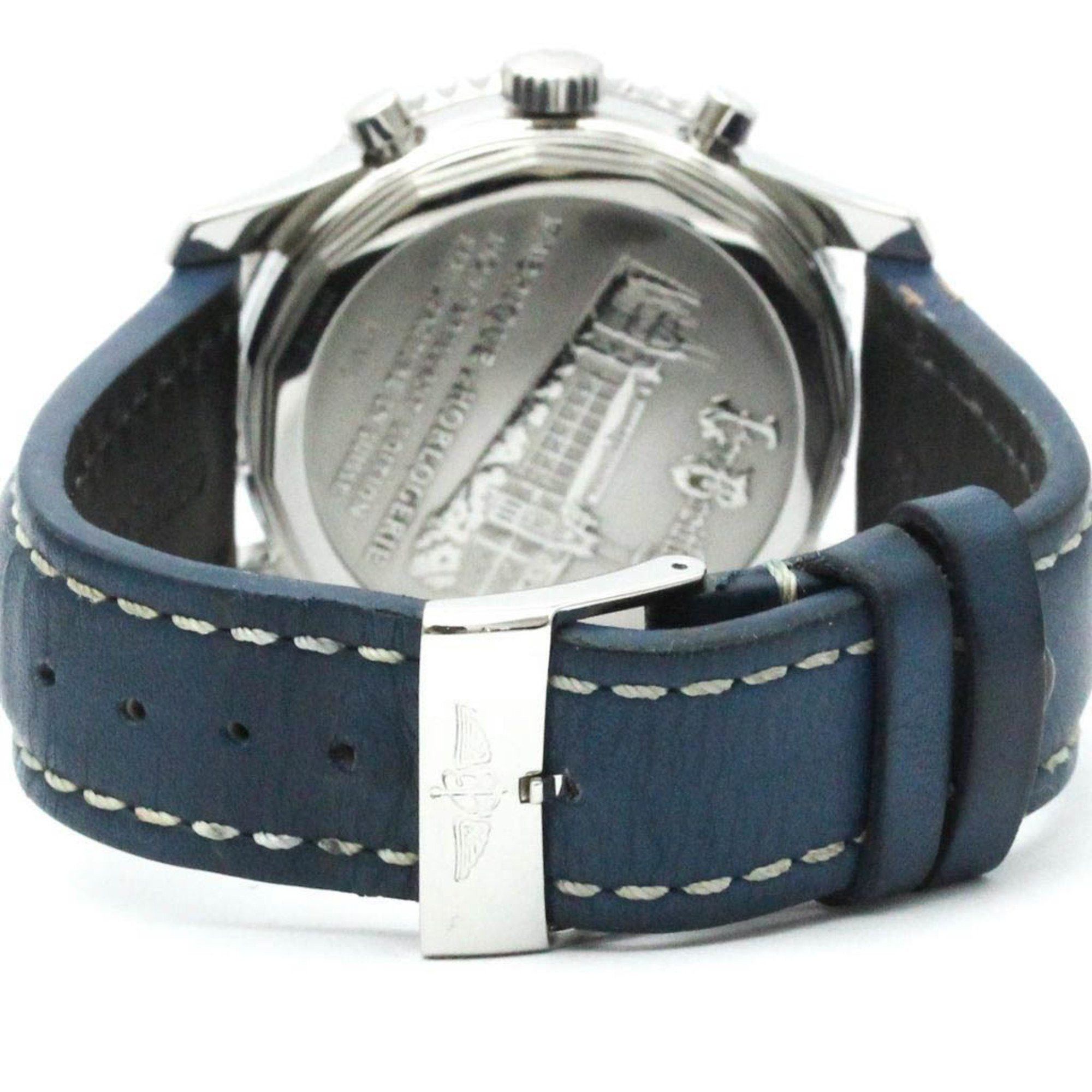 Breitling Polished BREITLING Navitimer Montbrillant Edition Steel Watch A48330 BF580462 Size ONE SIZE - 5 Thumbnail