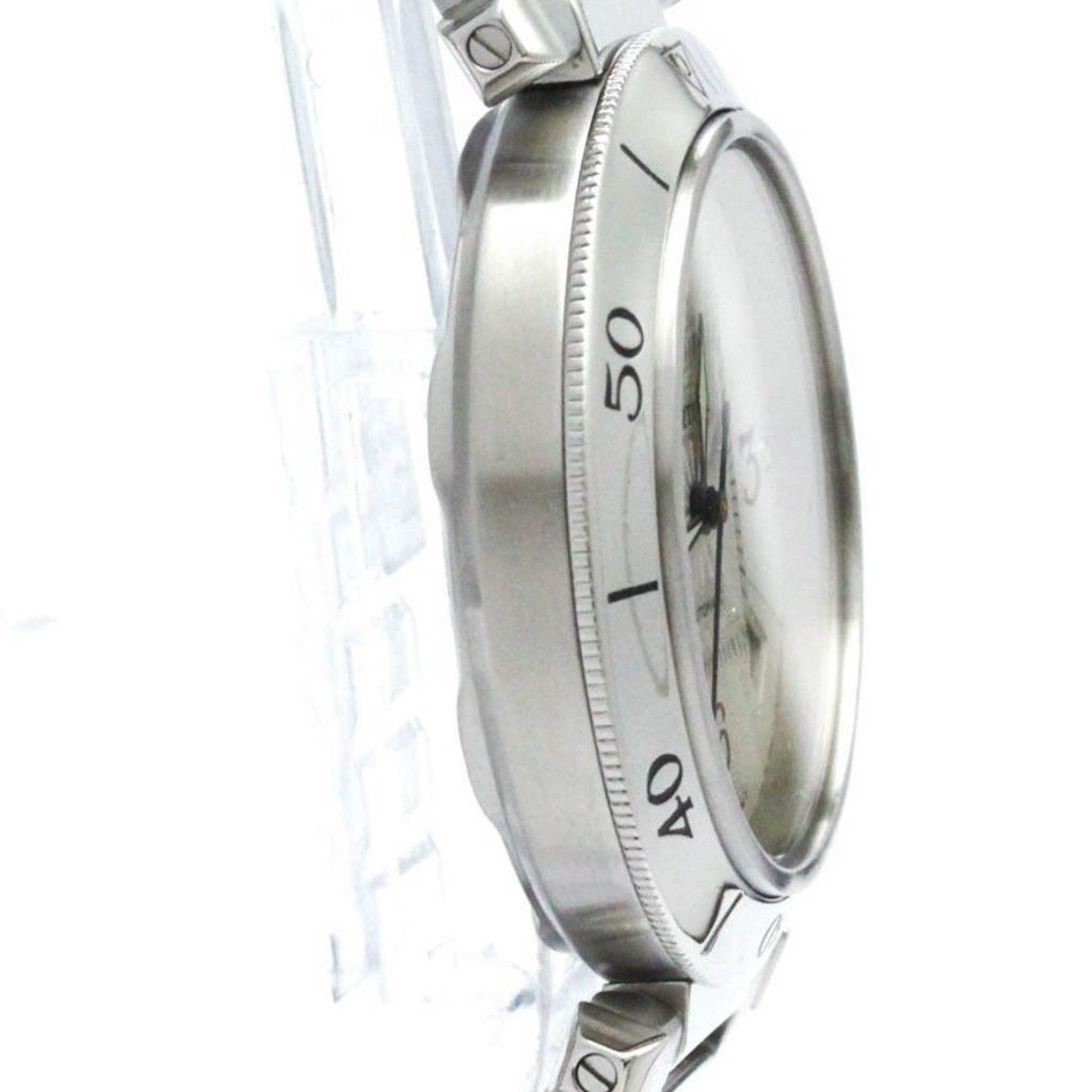 Cartier Polished CARTIER Pasha 38 Stainless Steel Automatic Mens Watch W31031H3 BF579749 Size ONE SIZE - 9 Thumbnail