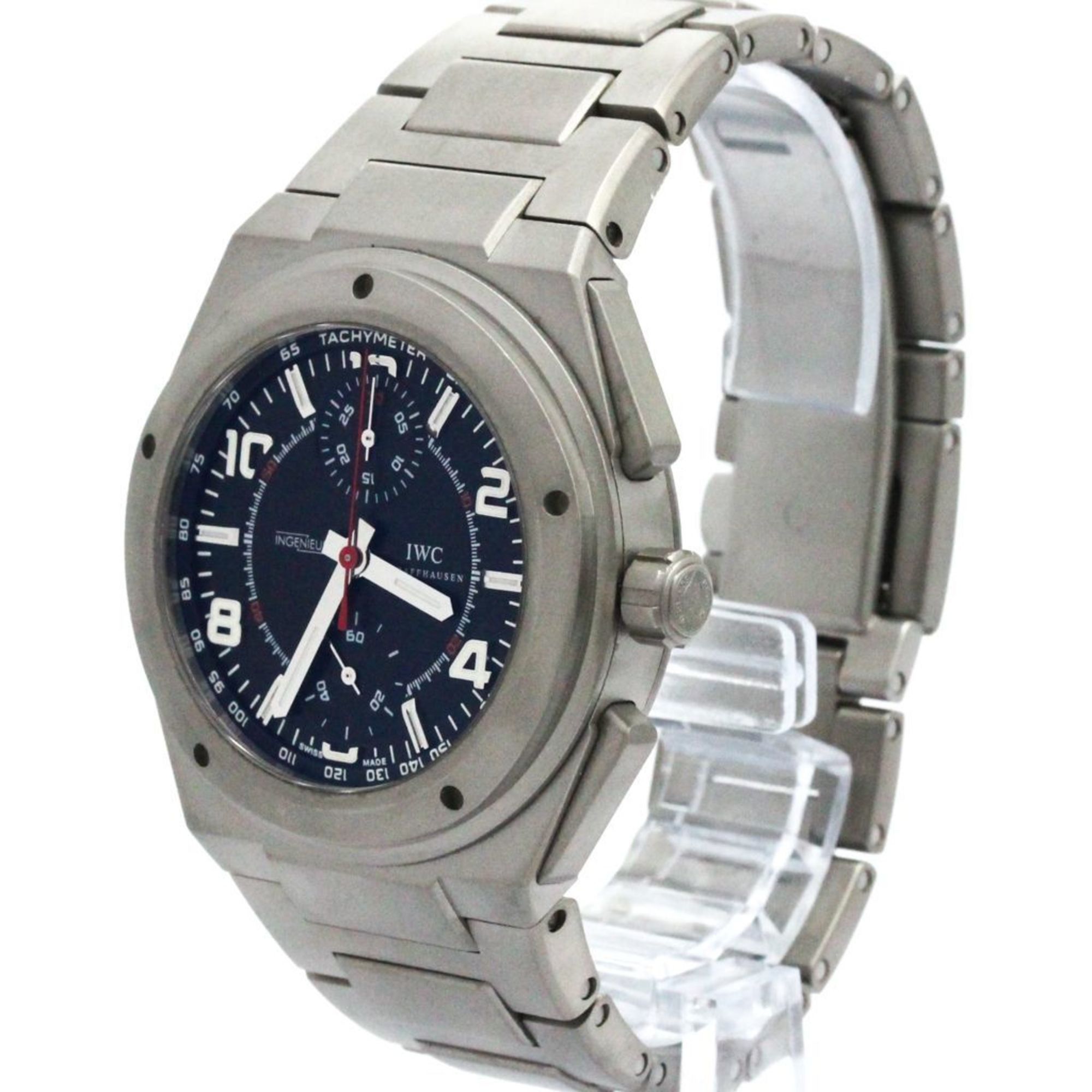 IWC Schaffhausen Polished IWC Ingenieur Chronograph AMG Titanium Mens Watch IW372503 BF580025 Size ONE SIZE - 2 Thumbnail
