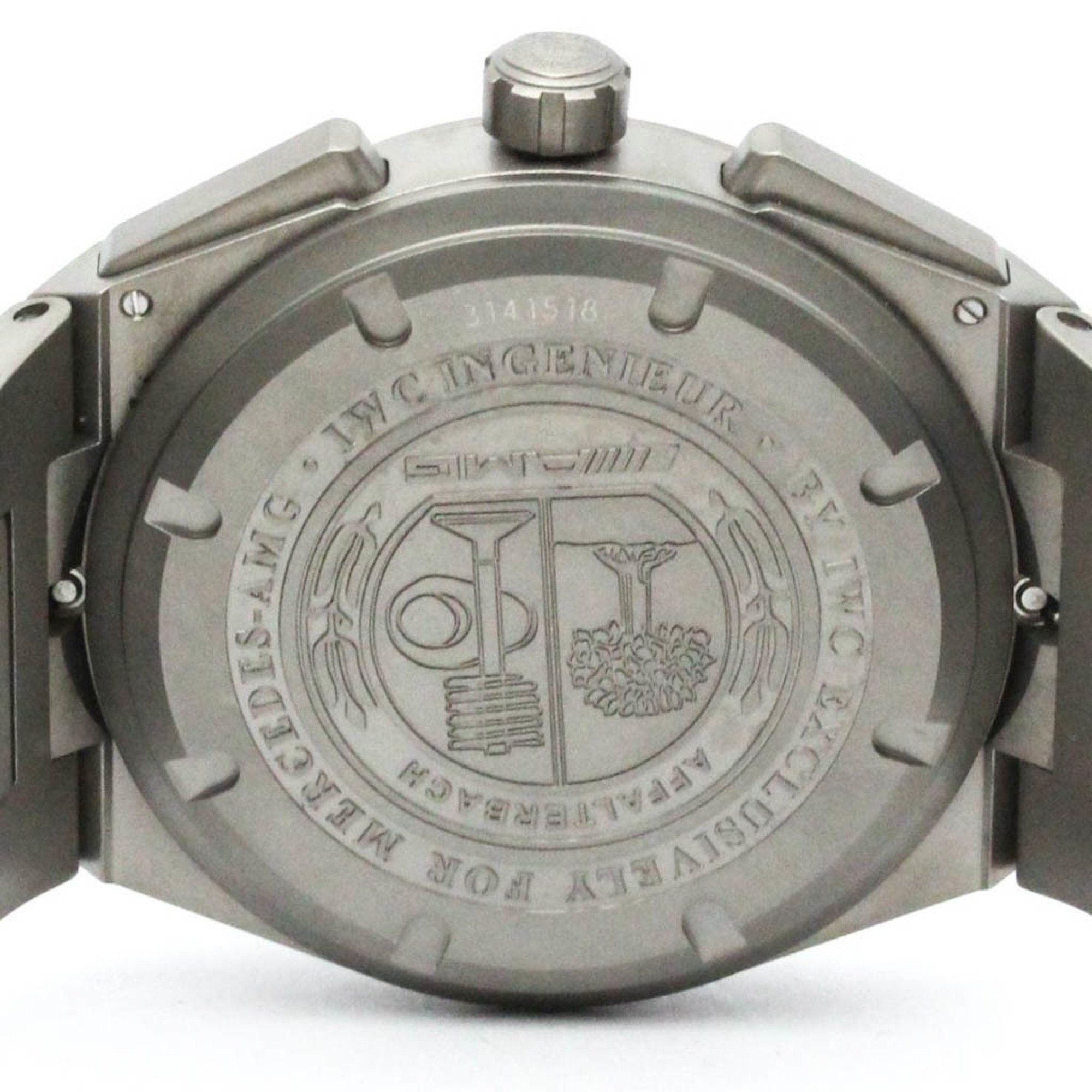 IWC Schaffhausen Polished IWC Ingenieur Chronograph AMG Titanium Mens Watch IW372503 BF580025 Size ONE SIZE - 6 Thumbnail