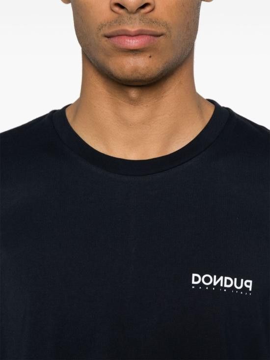 Dondup DONDUP Men T-Shirts US198 JF0309UIT8890 Blue Size US M / EU 48-50 / 2 - 4 Thumbnail