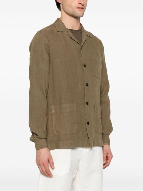 Boglioli BOGLIOLI Men Long Tops 60200Q SB57520564 Green Size US M / EU 48-50 / 2 - 3 Thumbnail