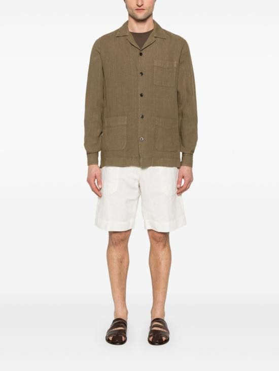 Boglioli BOGLIOLI Men Long Tops 60200Q SB57520564 Green Size US M / EU 48-50 / 2 - 4 Thumbnail