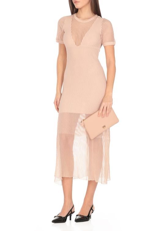 Pinko PINKO Women Mid Skirts 104806 A2GJQ81 Pink Size L / US 10 / IT 46 - 2 Thumbnail