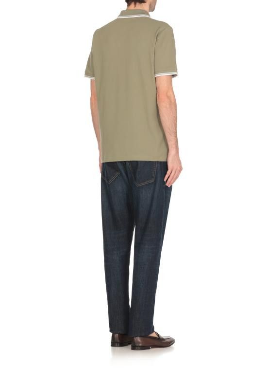 Fay FAY Men Polo Shirts NPMB250140STDW V201 Green Size US L / EU 52-54 / 3 - 4 Thumbnail