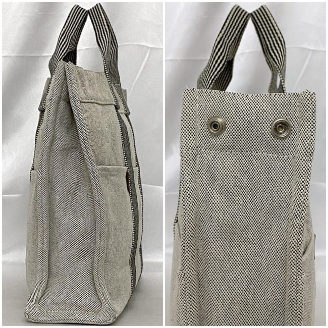 Hermes HERMES Tote Bag Grey Cotton Size ONE SIZE - 2 Thumbnail