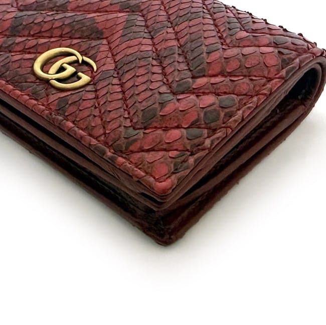 Gucci GUCCI Red Leather - Exotic Size ONE SIZE - 3 Thumbnail