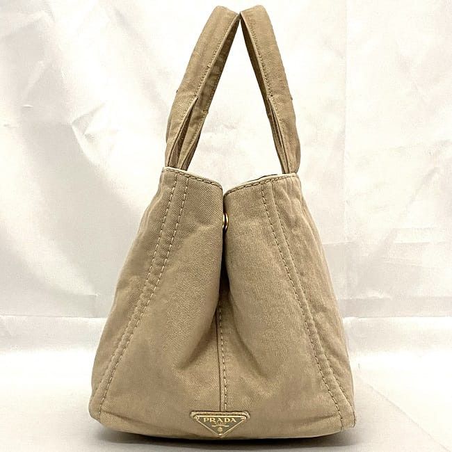 Prada PRADA Tote Bag Neutrals Cotton Size ONE SIZE - 2 Thumbnail