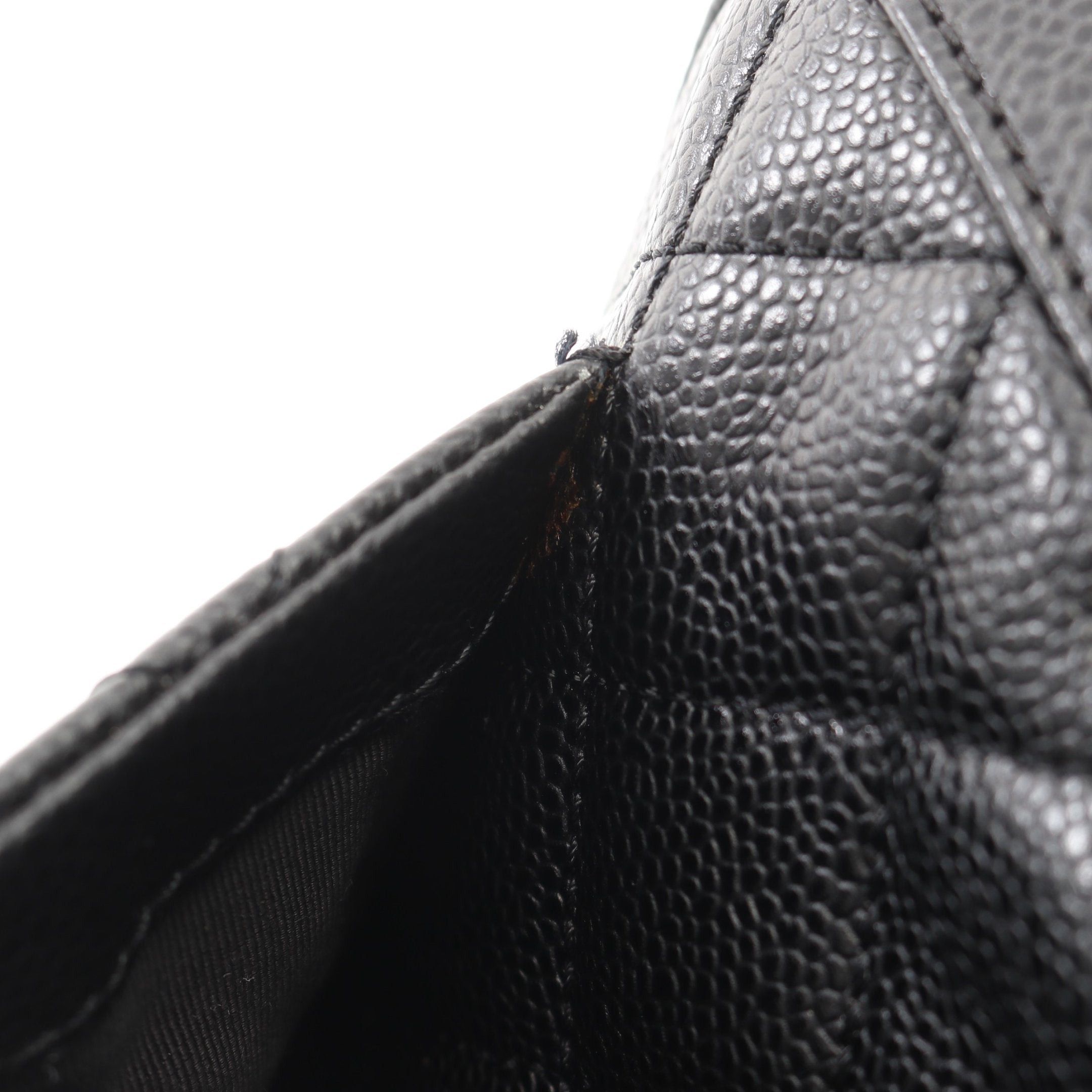 Chanel Chanel Matelasse Mini Boston Bag Caviar Skin Black Gold Hardware Size ONE SIZE - 9 Thumbnail