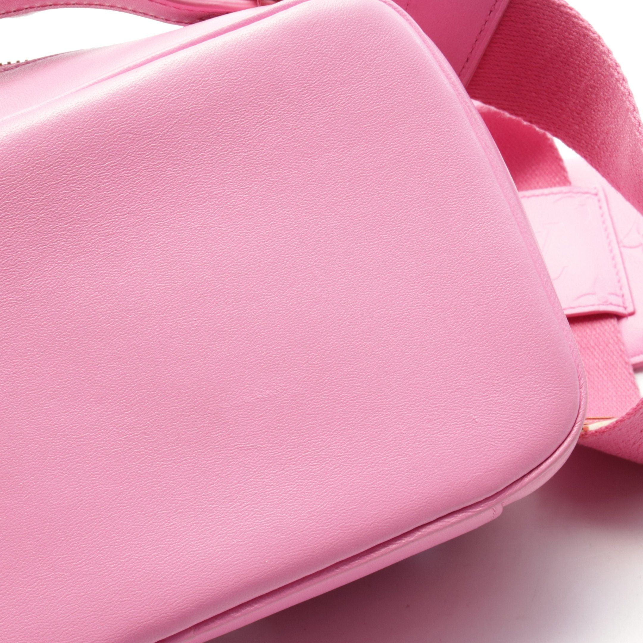 Louis Vuitton Louis Vuitton Utility Crossbody Rose Handbag Leather Pink Purple Size ONE SIZE - 6 Thumbnail