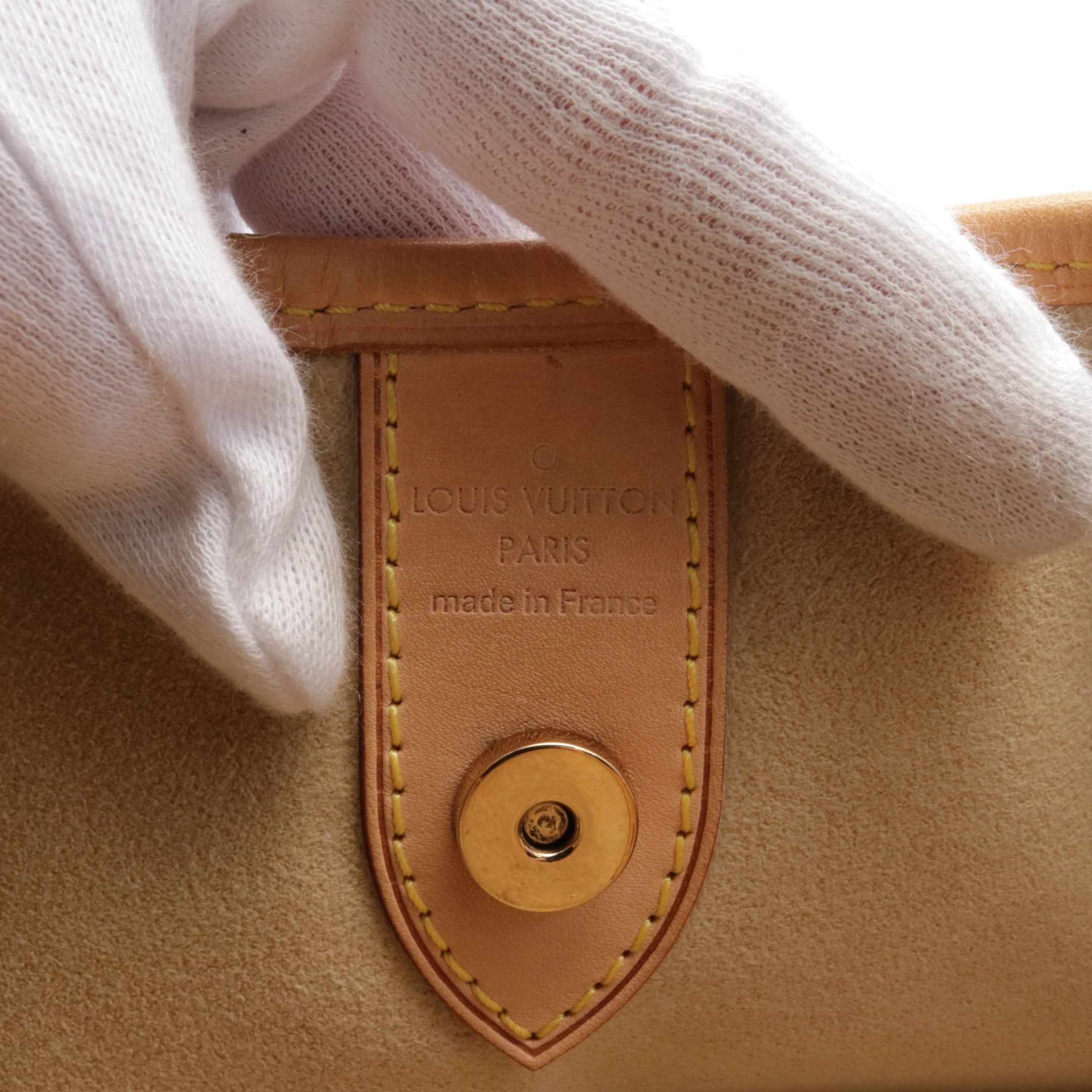 Louis Vuitton Louis Vuitton Galliera Gm Monogram Shoulder Bag Leather Brown Size ONE SIZE - 4 Thumbnail