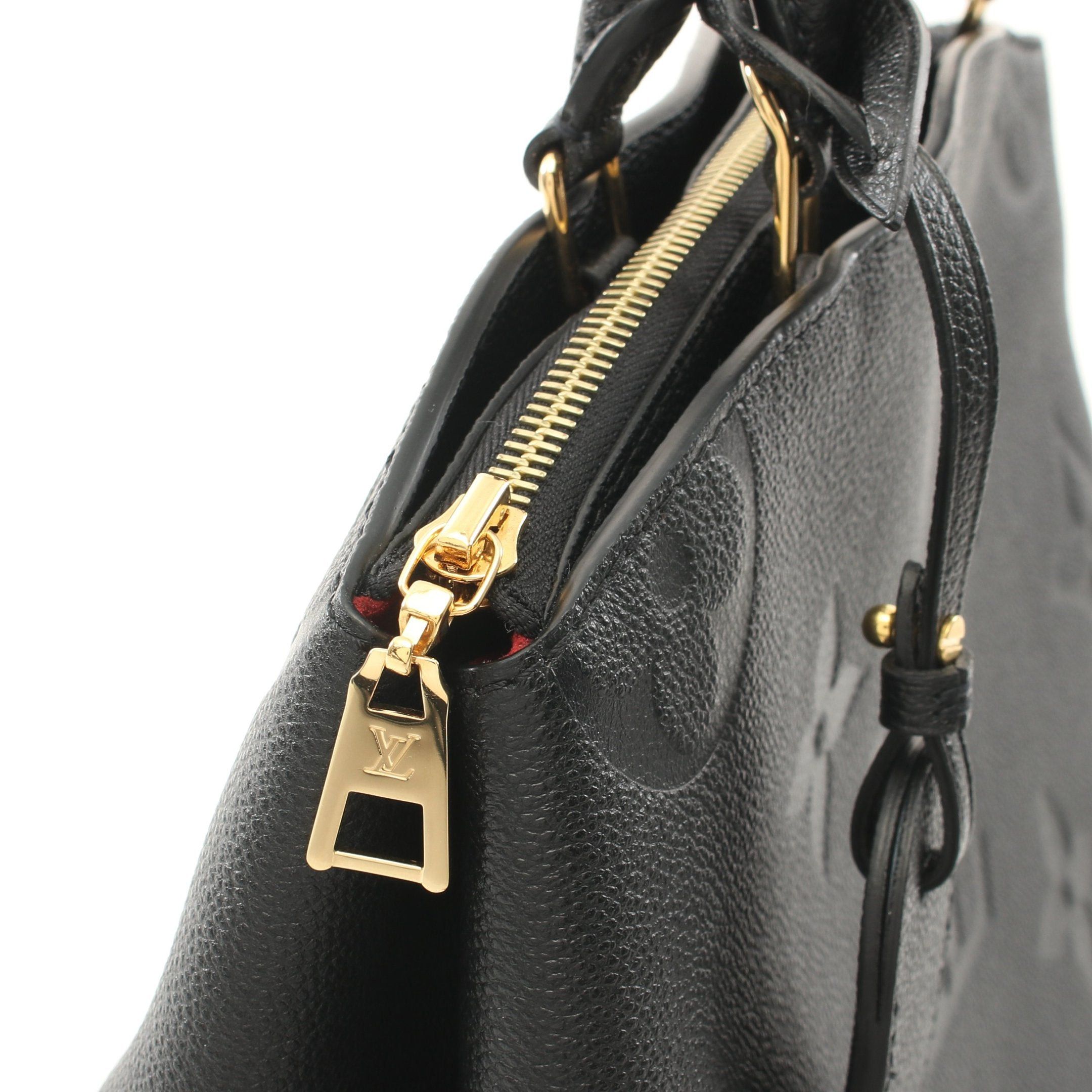 Louis Vuitton Louis Vuitton Grand Palais Mm Monogram Empreinte Handbag Leather Black Size ONE SIZE - 7 Thumbnail
