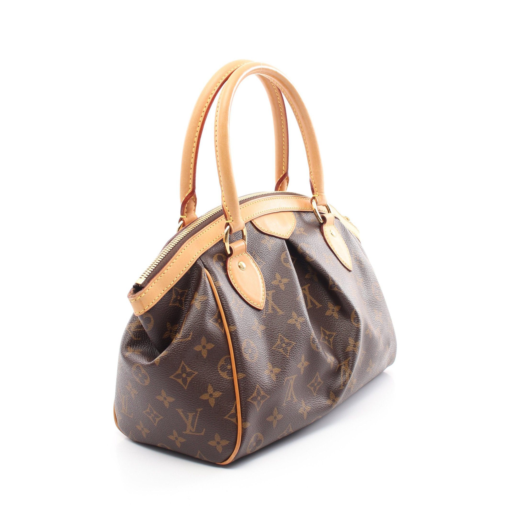 Louis Vuitton Louis Vuitton Tivoli Pm Monogram Handbag Leather Brown Size ONE SIZE - 2 Thumbnail