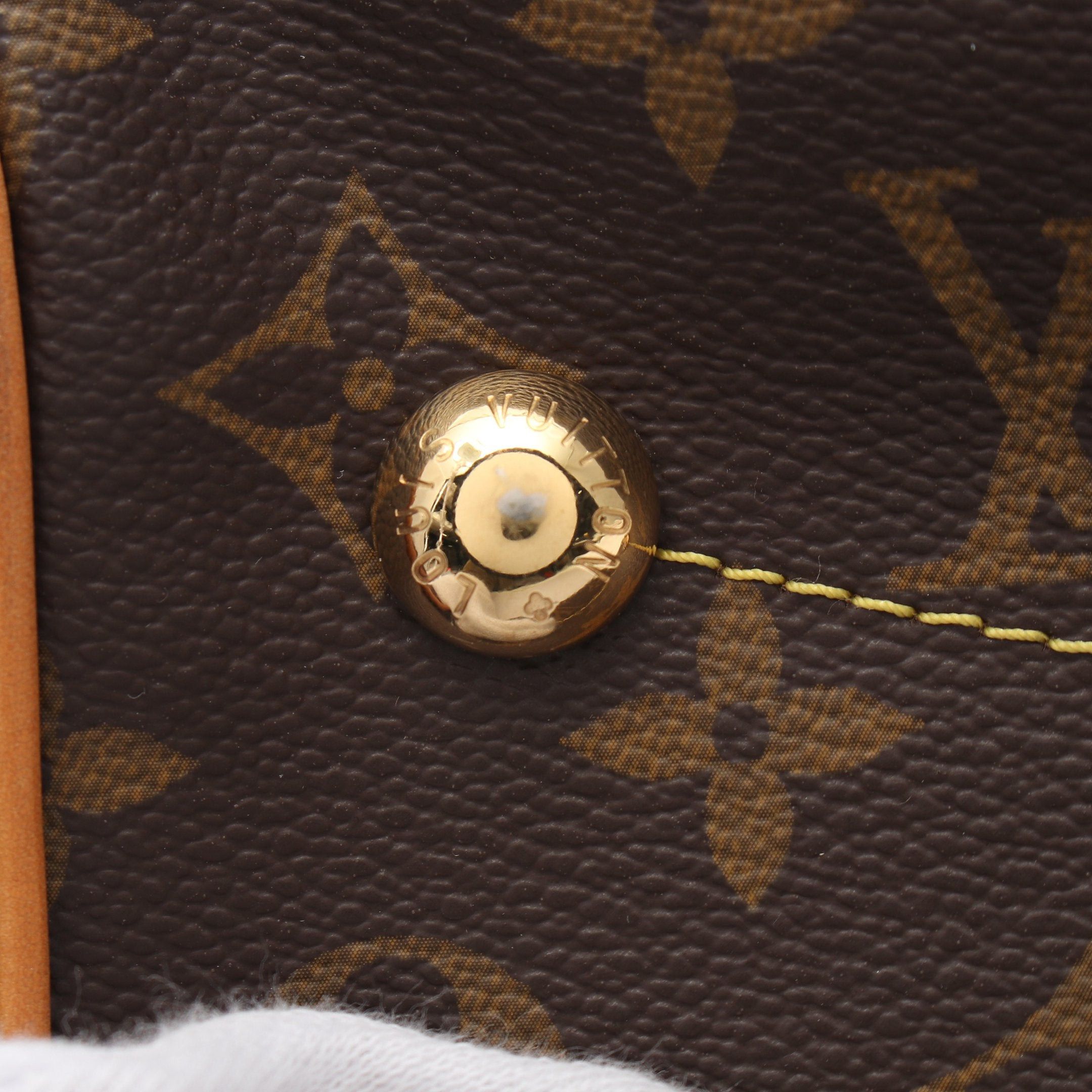 Louis Vuitton Louis Vuitton Tivoli Pm Monogram Handbag Leather Brown Size ONE SIZE - 9 Thumbnail