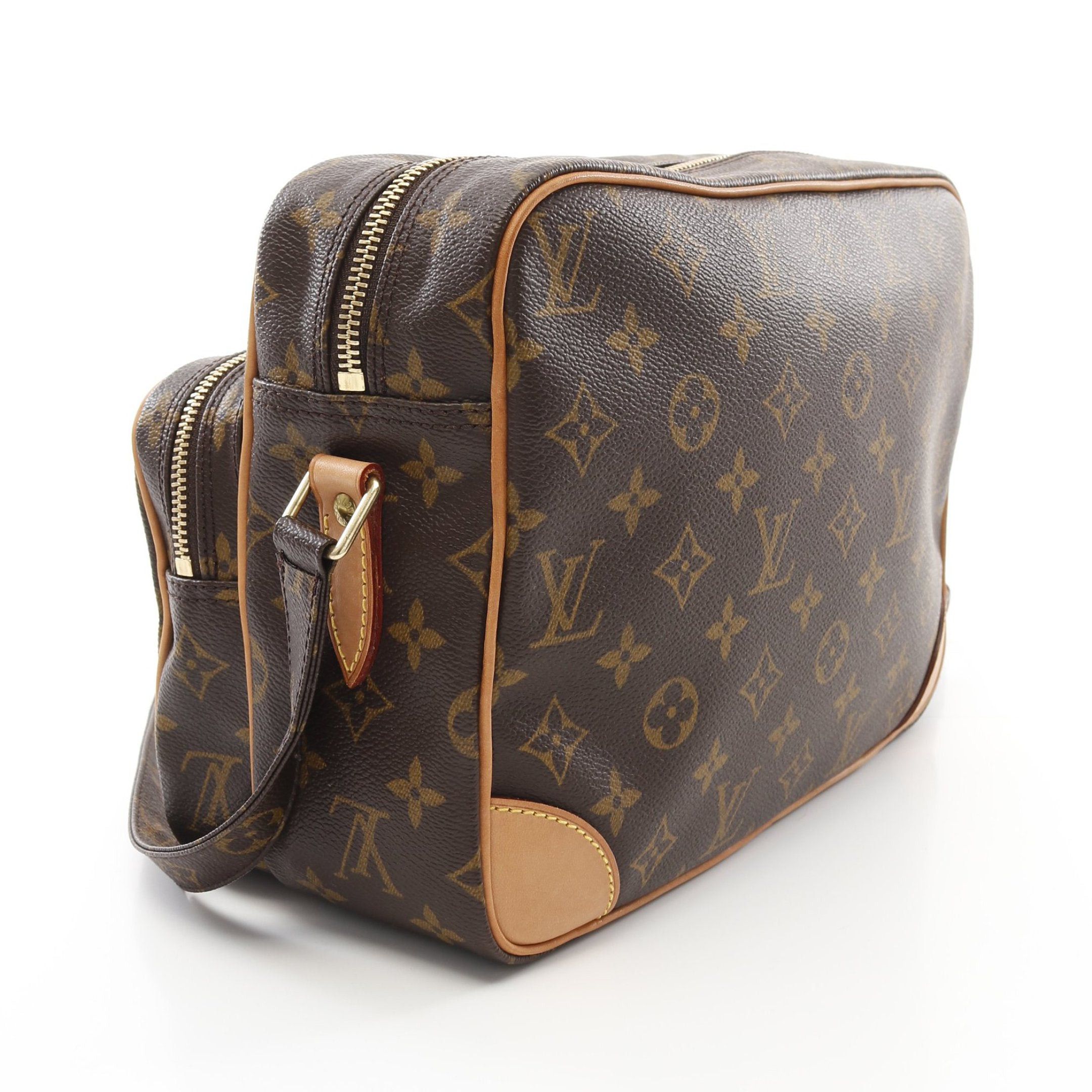 Louis Vuitton Louis Vuitton Nil Monogram Shoulder Bag Leather Brown Size ONE SIZE - 2 Thumbnail