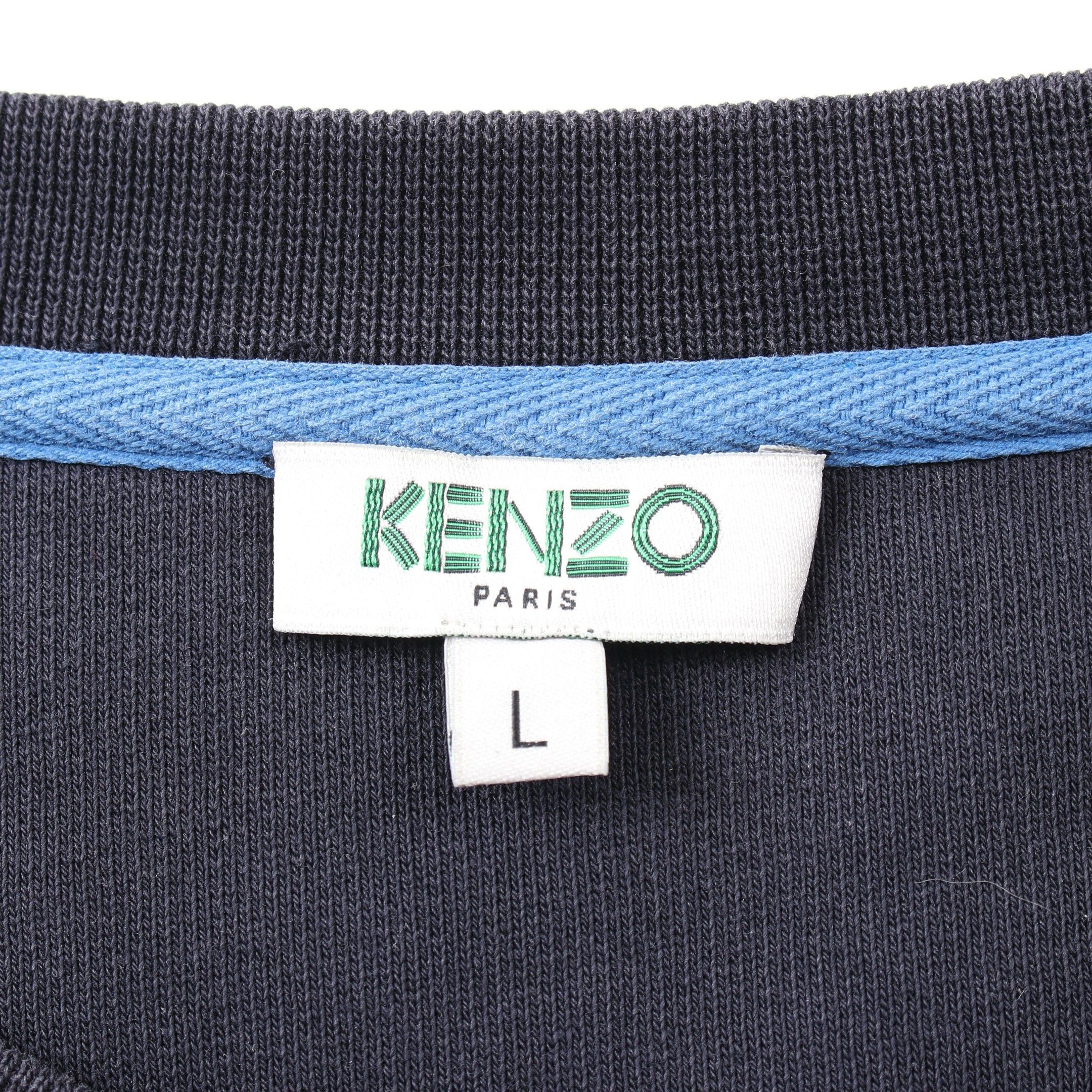 Kenzo Kenzo Eye Sweat One Piece Cotton Navy Size ONE SIZE - 3 Thumbnail
