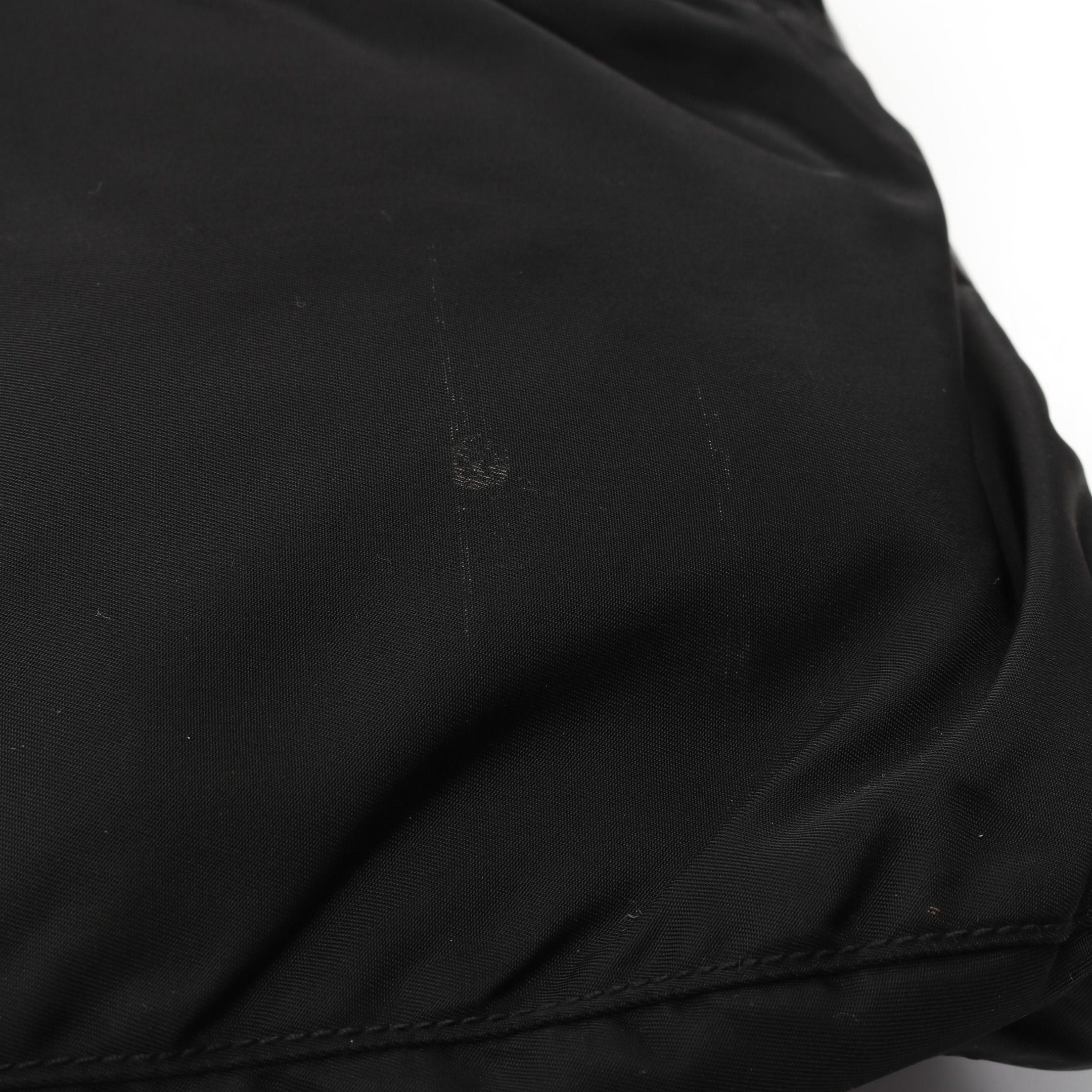 Prada Prada Shoulder Bag Nylon Saffiano Leather Black Prada Logo Plate Size ONE SIZE - 8 Thumbnail