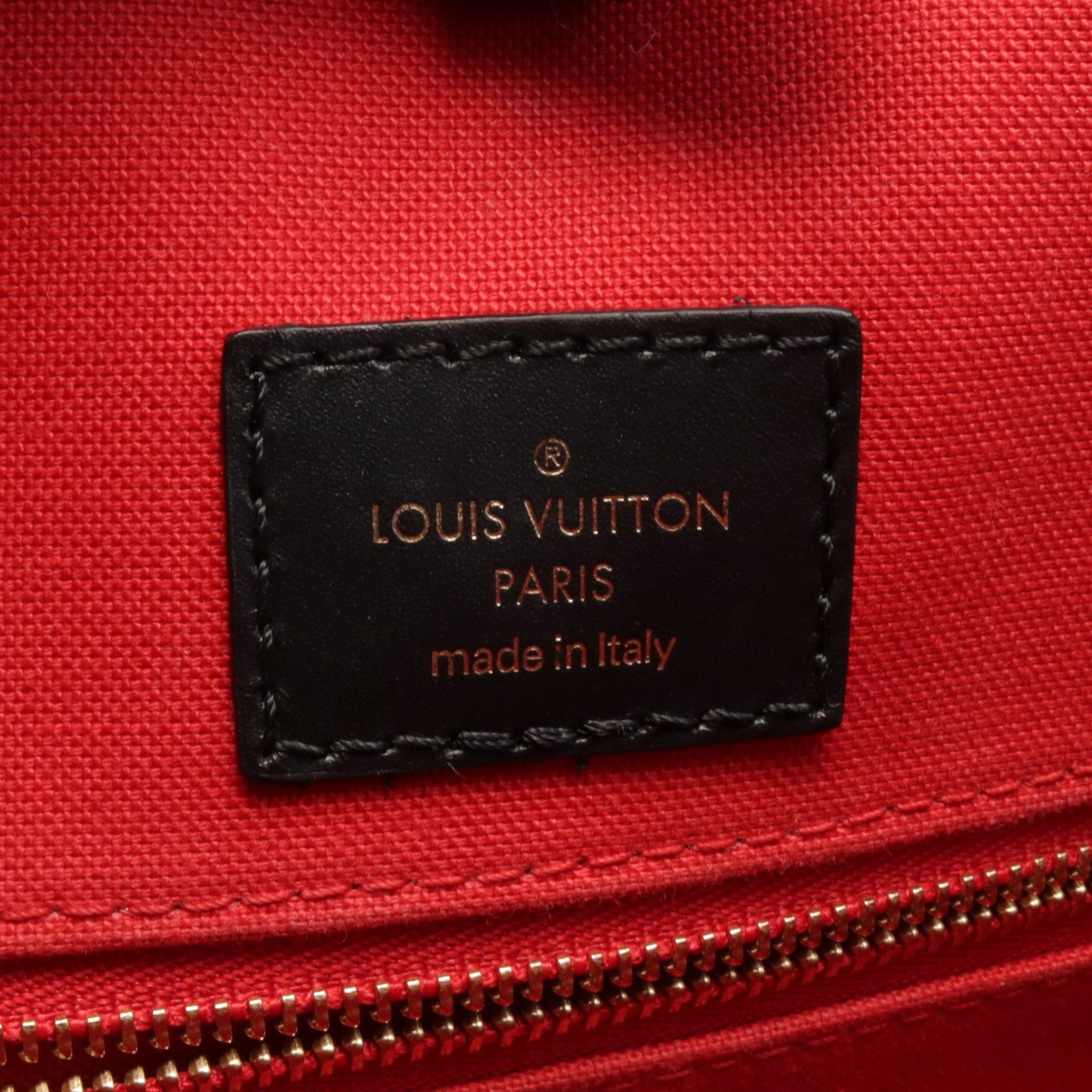 Louis Vuitton Louis Vuitton On-The-Go Mm Monogram Giant Reverse Shoulder Bag Tote Leather Brown Beige Size ONE SIZE - 4 Thumbnail