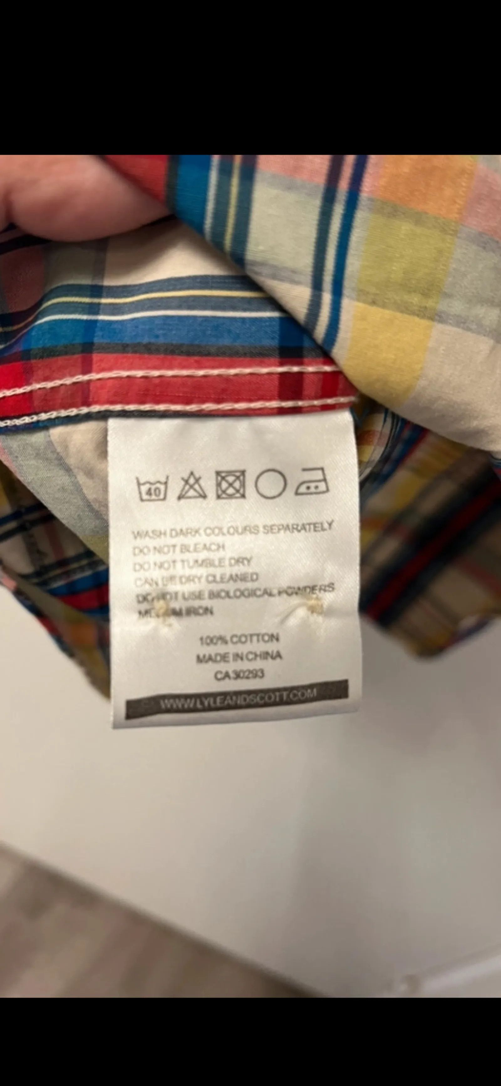 Lyle & Scott Lyle & Scott Shirt Size US L / EU 52-54 / 3 - 3 Thumbnail