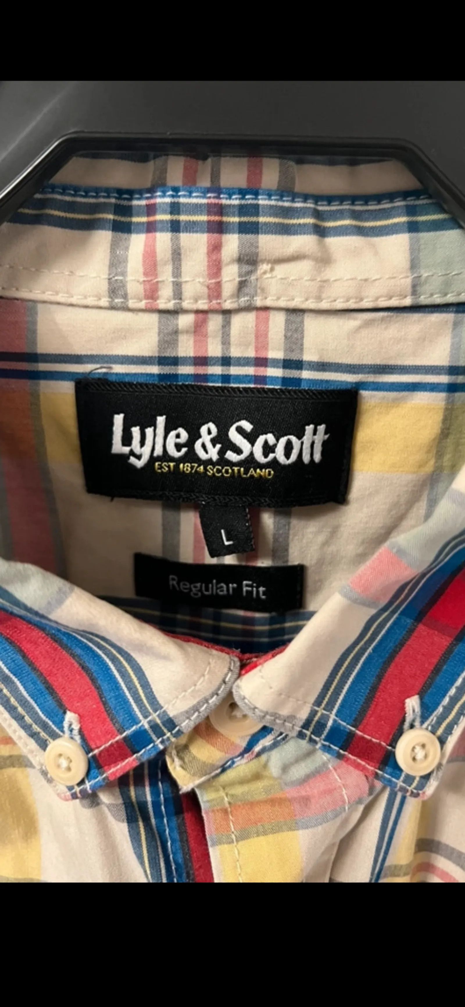 Lyle & Scott Lyle & Scott Shirt Size US L / EU 52-54 / 3 - 2 Thumbnail