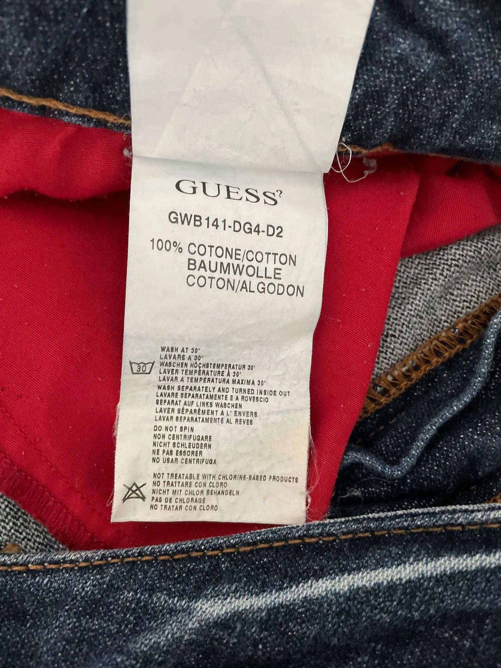 Guess Guess Pants Size 28" / US 6 / IT 42 - 3 Thumbnail