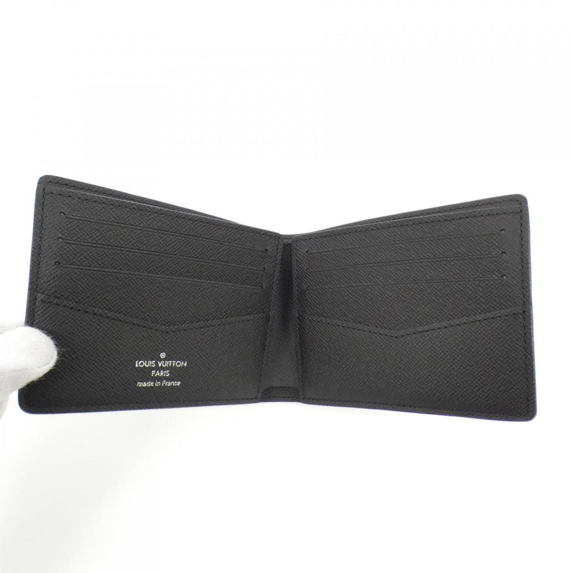 Louis Vuitton Louis Vuitton Monogram Eclipse Reverse Portefeuille Slender M80906 Billfold Size ONE SIZE - 2 Thumbnail