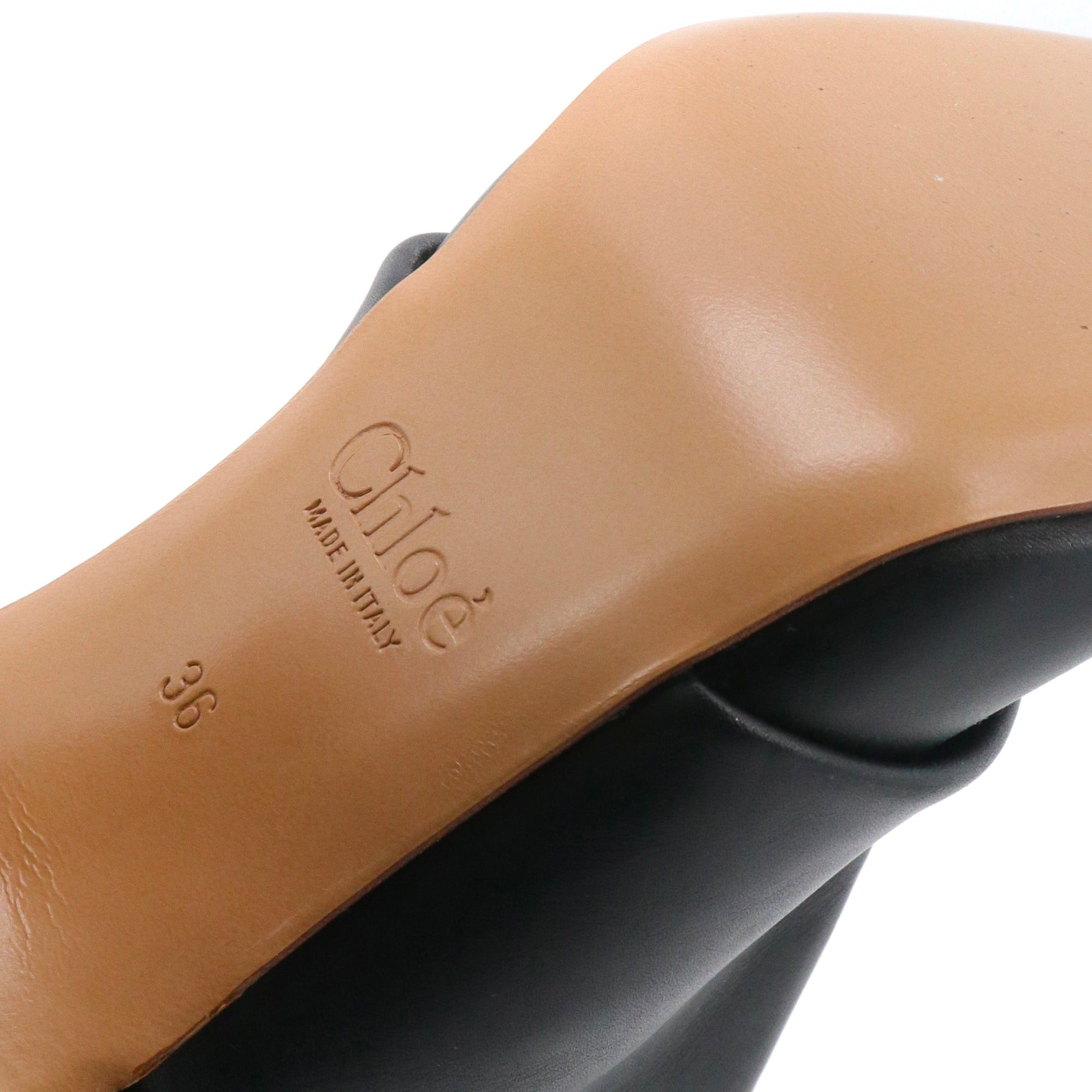 Chloe CHLOÉ - Parle Chloé ankle boots in black leather (T36) Size US 5 / IT 35 - 5 Thumbnail