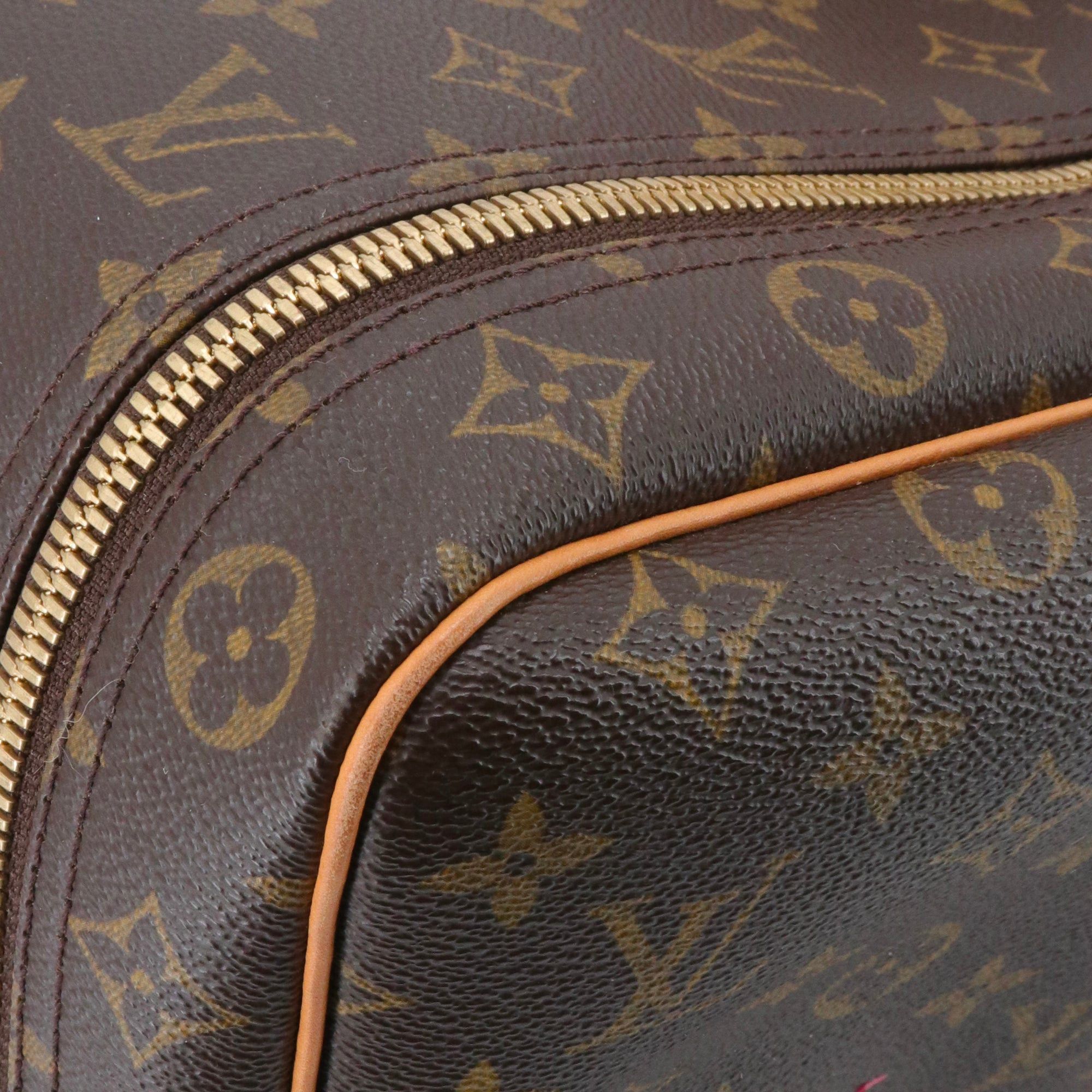 Louis Vuitton LOUIS VUITTON - Louis Vuitton Sirius 55 travel bag in monogram canvas Size ONE SIZE - 6 Thumbnail