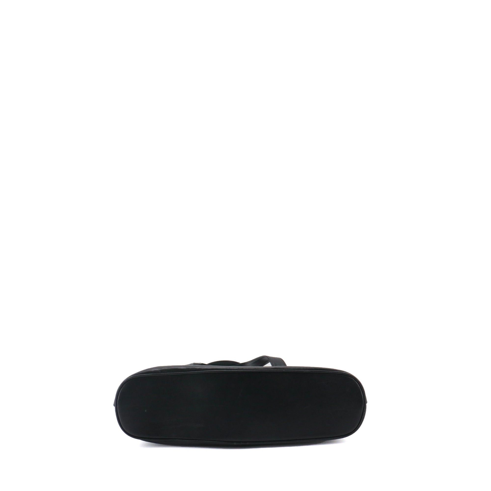Chanel CHANEL - Chanel Shopping handbag in vintage black smooth leather Size ONE SIZE - 4 Thumbnail