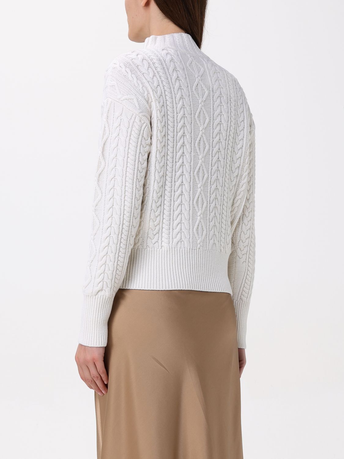 Max Mara Max Mara Sweater Woman White Size S / US 4 / IT 40 - 3 Thumbnail