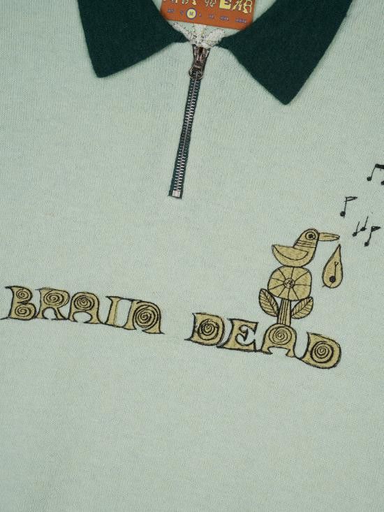 Brain Dead BRAIN DEAD Men Sweater F24O12003934 MINT Green Size US L / EU 52-54 / 3 - 3 Thumbnail